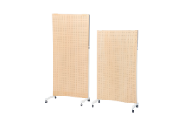 ネット・有孔ボードパネル什器の画像