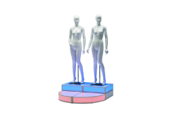 マネキン・ステージ什器の画像